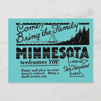 Postal Cartão de Minnesota