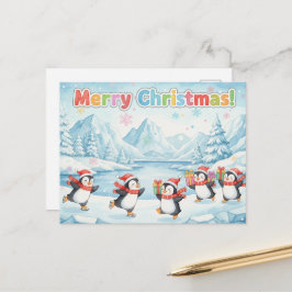 Postal Cartão de Natal Antigo