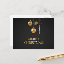 Postal Cartão de Natal Antigo