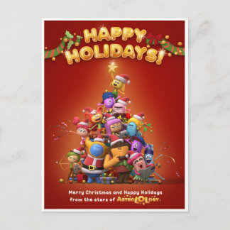 Postal Cartão de Natal AstroLOLogia 