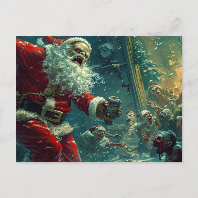 Postal Cartão de Natal de Zumbi Alegre (Frente)