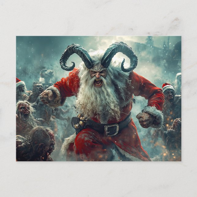 Postal Cartão de Natal de Zumbi Alegre (Frente)