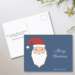 Postal Cartão de Natal do Papai Noel