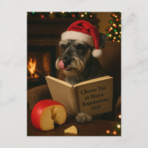 Cartão de Natal 'Imposto sobre Queijo' do Schnauze