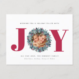 Postal Cartão de Natal para Tipografia de Fotografia Euca