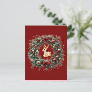 Postal Cartão de Natal Personalizado (