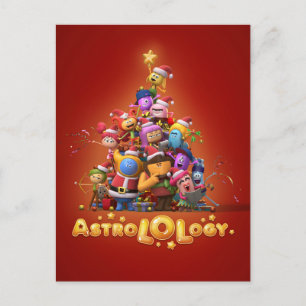 Postal Cartão de Natal personalizado de AstroLOLogia