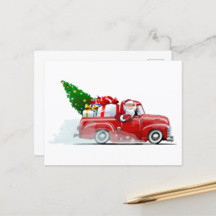 Postal Cartão de Natal Saudável