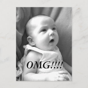 Postal Cartão de Notícias do OMG!