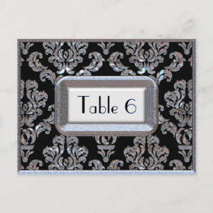 Postal Cartão de Número Benterguise