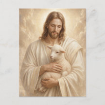 Cartão de Oração Funerária Bom Pastor Jesus