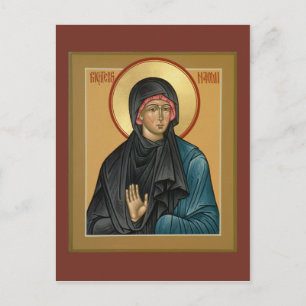 Postal Cartão de Oração Naomi Justo