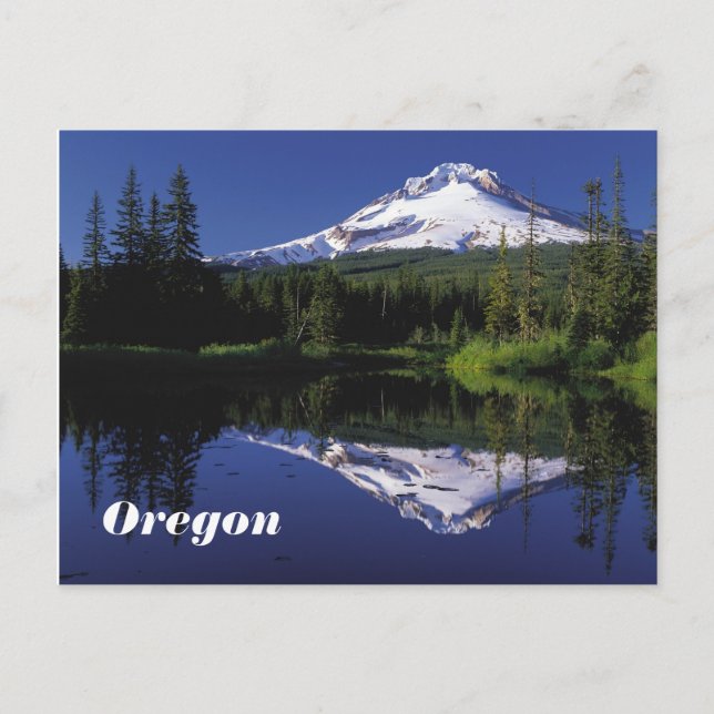 Postal Cartão de Oregon (Frente)