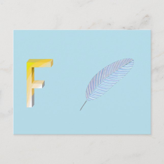 Postal Cartão de Pena (Frente)