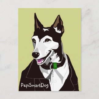 Postal Cartão de PepiSmartDog