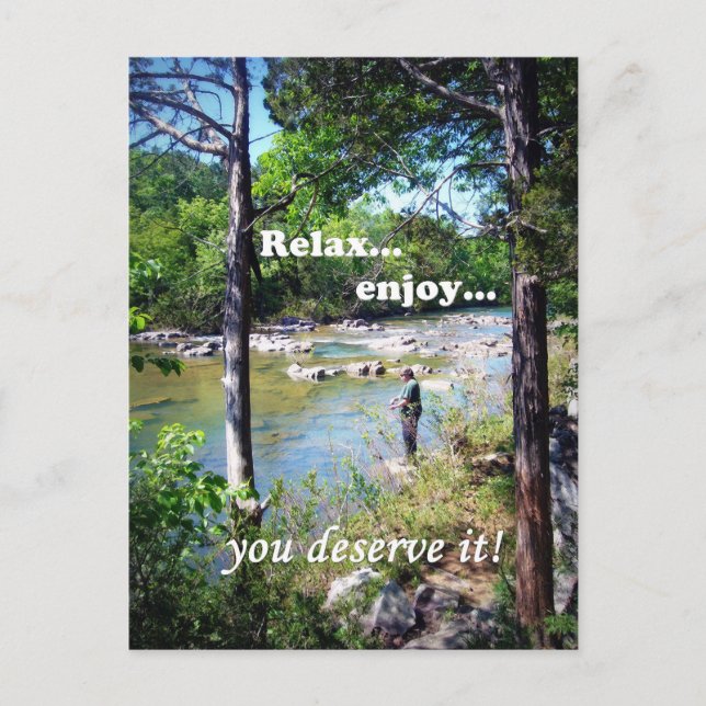 Postal Cartão de Pesca (Frente)