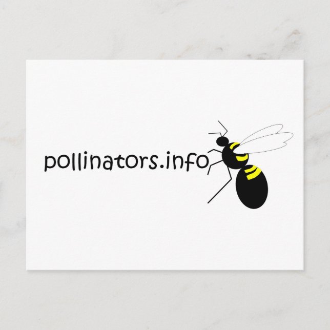 Postal cartão de pollinators.info (Frente)