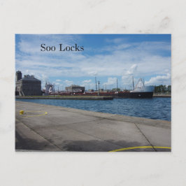 Postal Cartão de posto American Courage Soo Locks