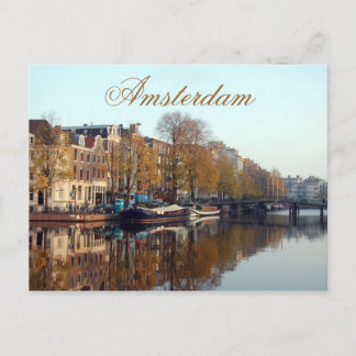 Postal Cartão de Posto Amsterdã