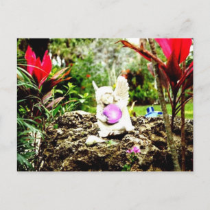 Postal cartão de posto angel