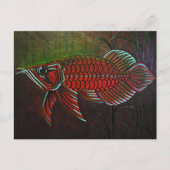 Postal Cartão de Posto Arowana (Frente)