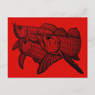 Postal Cartão de Posto Arowana