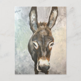 Postal Cartão de Posto Brutus Miniature Donkey
