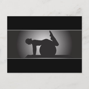 Postal Cartão de Posto Classy Pilates