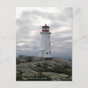 Postal Cartão de Posto Cove Nova Escócia Canadá da Peggy