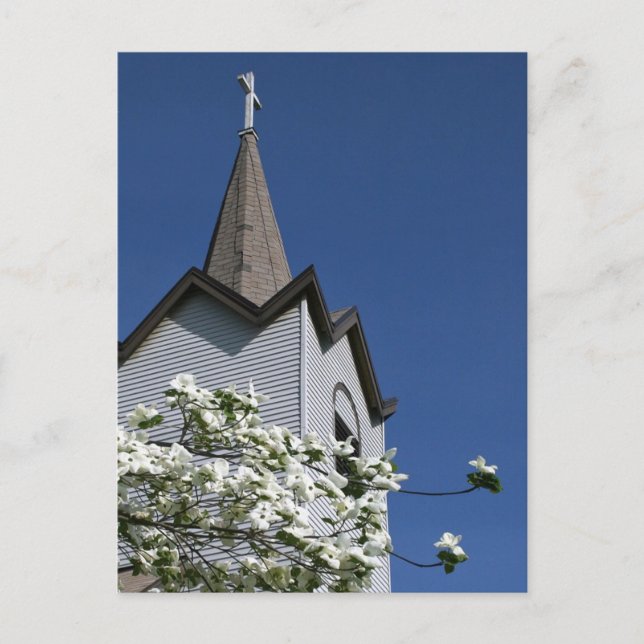 Postal Cartão de Posto da Igreja de Paz (Frente)