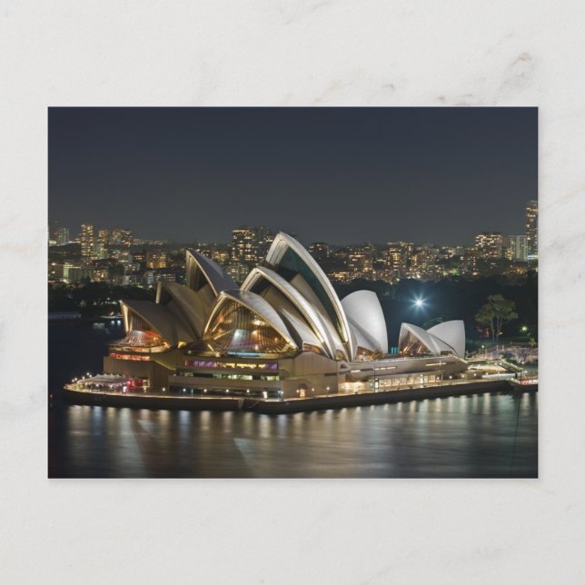 Postal Cartão de Posto da Sydney Opera House (Frente)