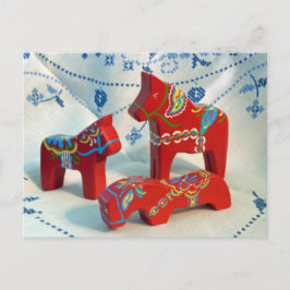 Postal Cartão de Posto Dala Horse Collectors