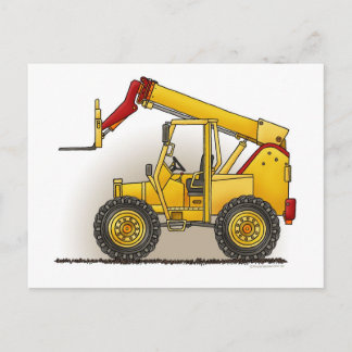 Postal Cartão de Posto de Construção de Elevação