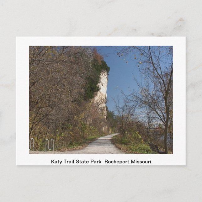 Postal Cartão de Posto de Parques de Estado (Frente)