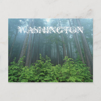 Postal Cartão de Posto do Estado de Washington