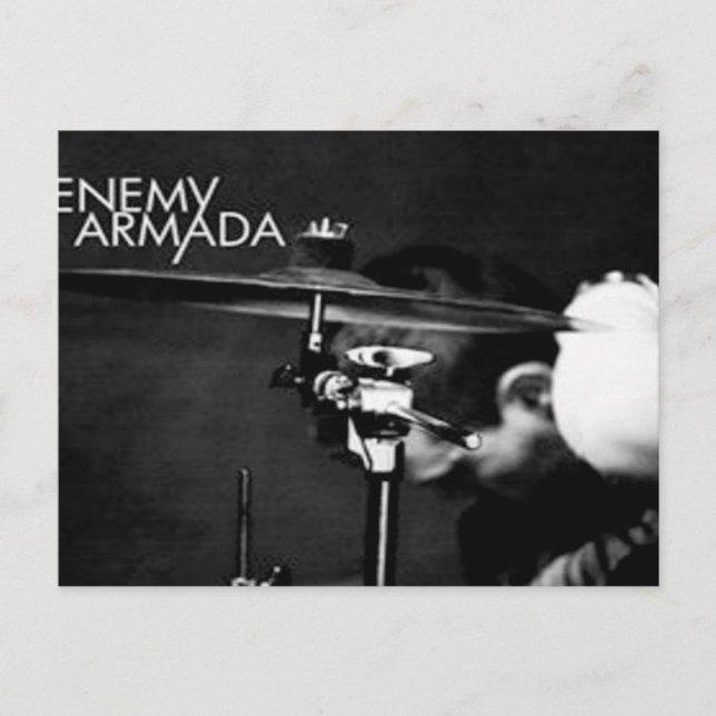 Postal Cartão de Posto Enemy Armada - David Henry Black (Frente)