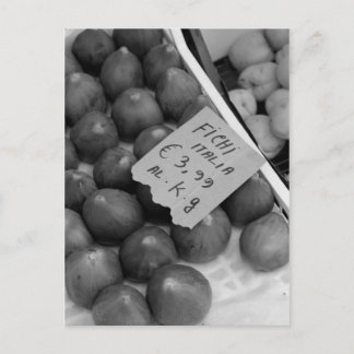 Postal Cartão de Posto Figs Italiano