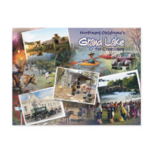 Cartão de posto Grand Lake OK 16v1