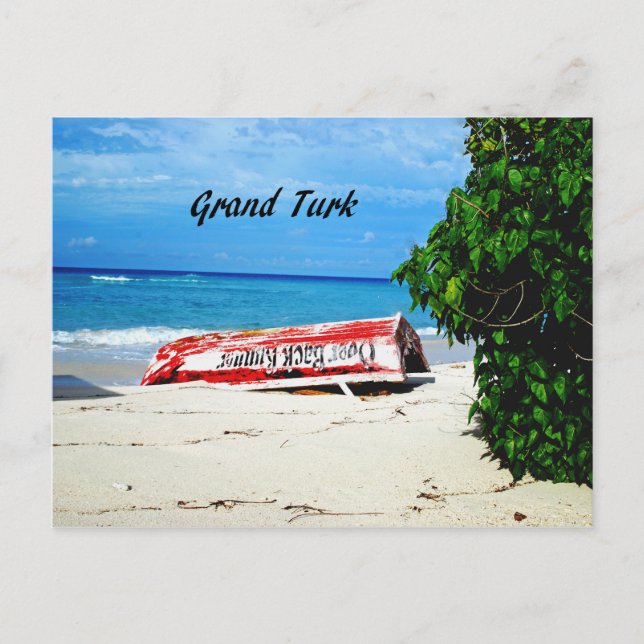Postal Cartão de Posto Grand Turk (Frente)