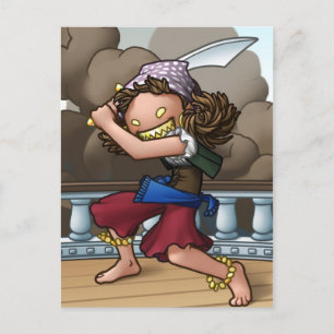 Postal Cartão de Posto Gretchen Goldfang