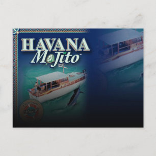 Postal Cartão de Posto Havana Mojito