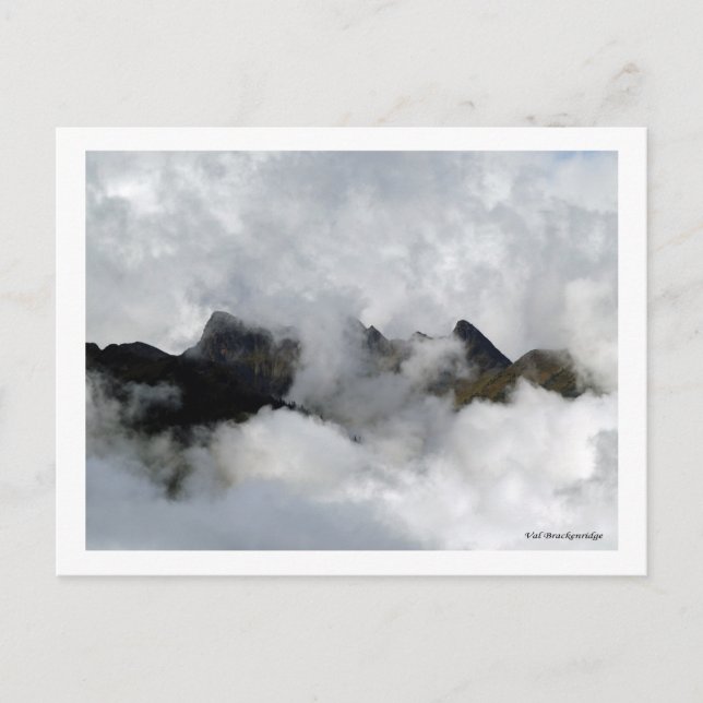 Postal Cartão de Posto "Hidden Mountain" (Frente)