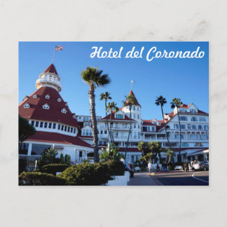 Postal Cartão de Posto Hotel del Coronado