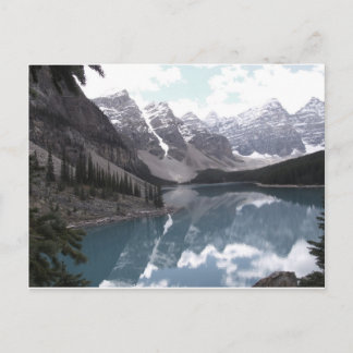 Postal Cartão de posto, Lago Moraine. Banff Alberta.