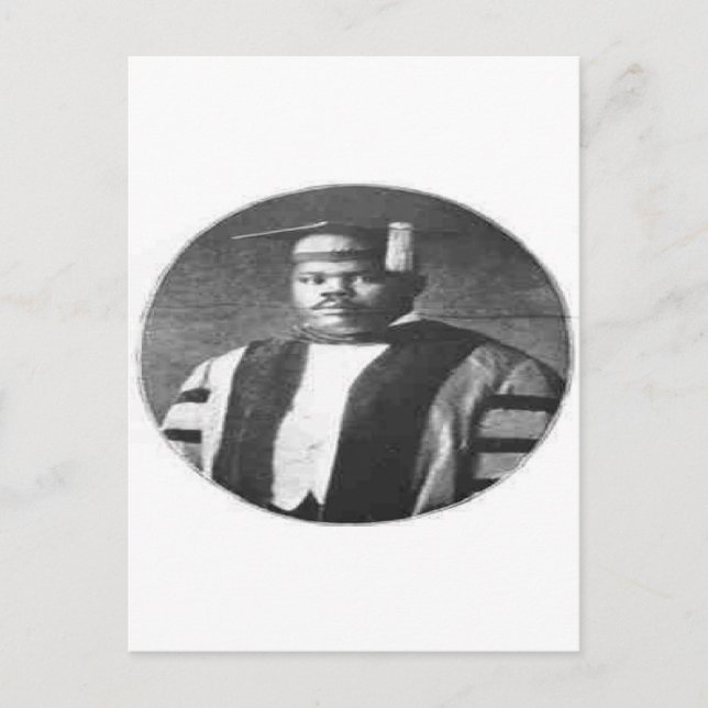 Postal Cartão de posto Marcu garvey (Frente)