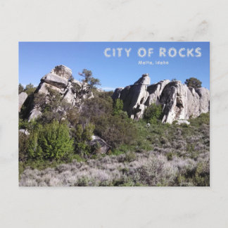 Postal Cartão de Posto Nacional de Reserva de Rocks
