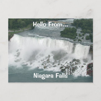 Postal Cartão de Posto Niagara Falls