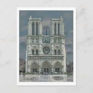 Postal Cartão de posto Notre Dame