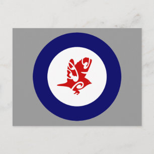 Postal Cartão de posto NZ bird Silvereye TAHUHOU