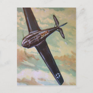 Postal Cartão de Posto para Aeronaves Vintage